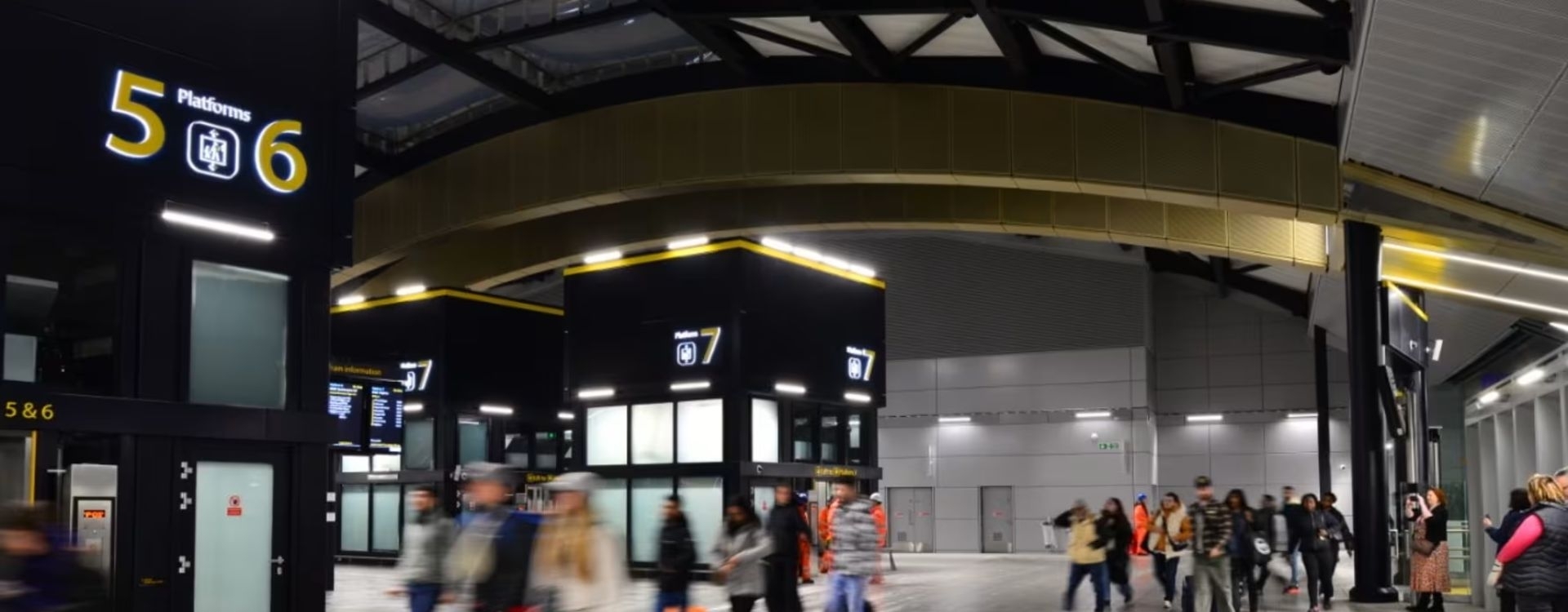 Bigger and better Gatwick Airport station opens to passengers