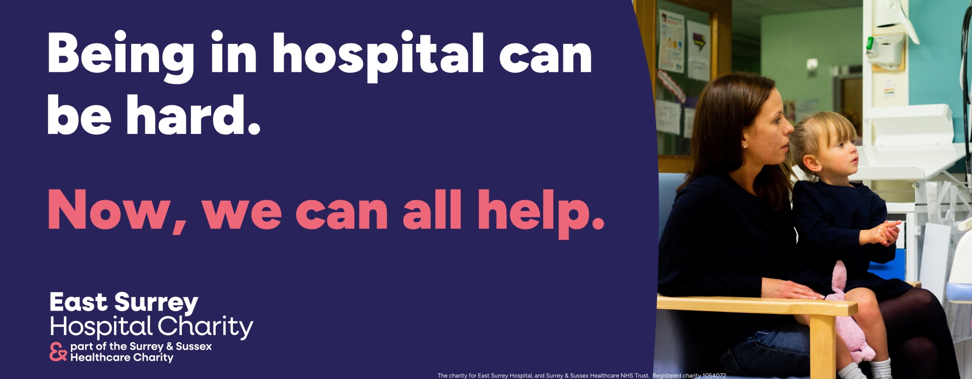 Being in hospital can be hard. Now, we can all help.