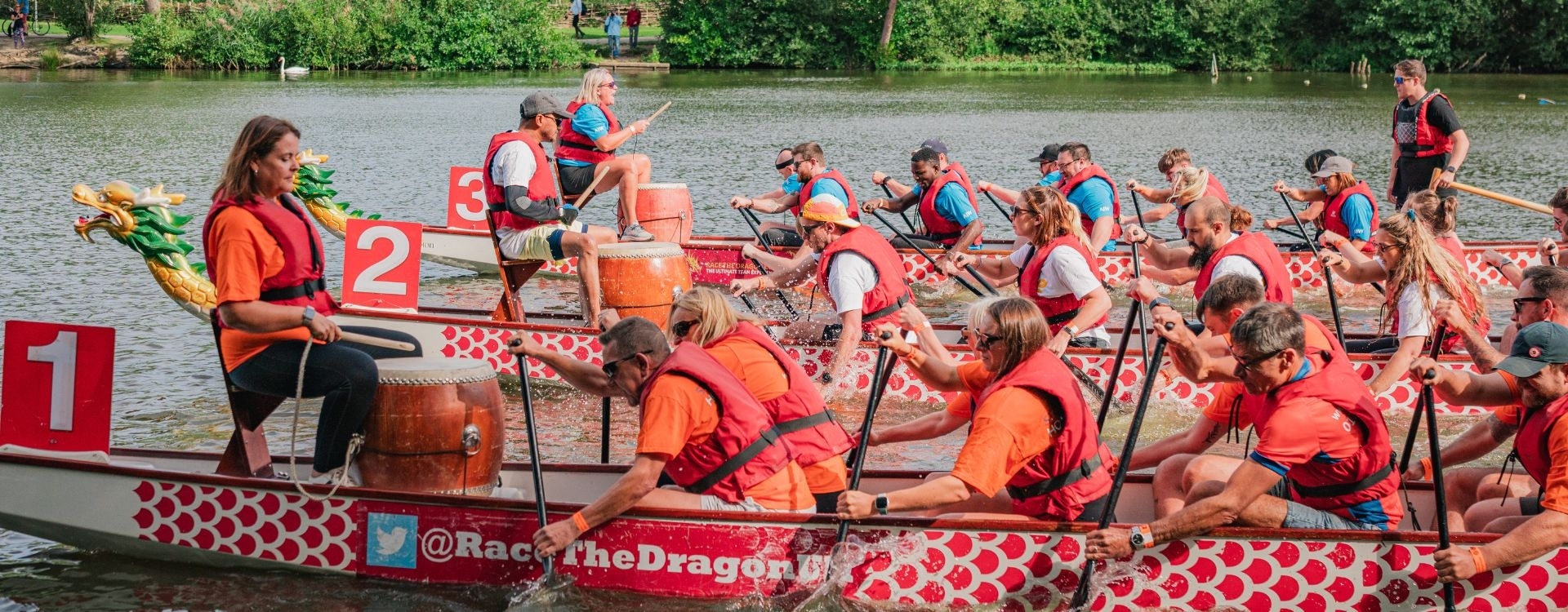 Dragon Boats raises thousands for St Catherine’s Hospice