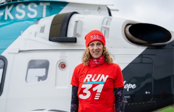 Sussex Olympian Sally Gunnell OBE urges people to support air ambulance