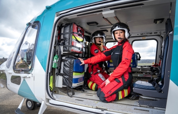 International Day of Women and Girls in Science - Spotlight on Jodie, Air Ambulance Paramedic