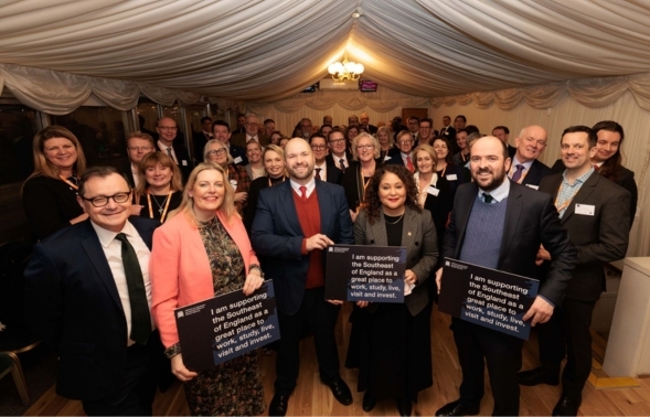 Over 70 guests come together to celebrate the launch of the All-Party Parliamentary Group (APPG) for the Southeast and Gatwick Diamond Growth Gateway