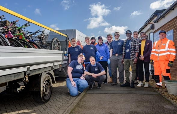 Abandoned station bikes transform lives for adults with learning difficulties