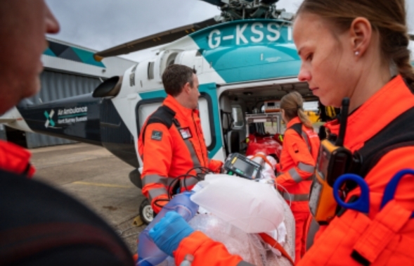 Air Ambulance Charity Kent Surrey Sussex (KSS) contributes to new national guidance on pre-hospital emergency anaesthesia
