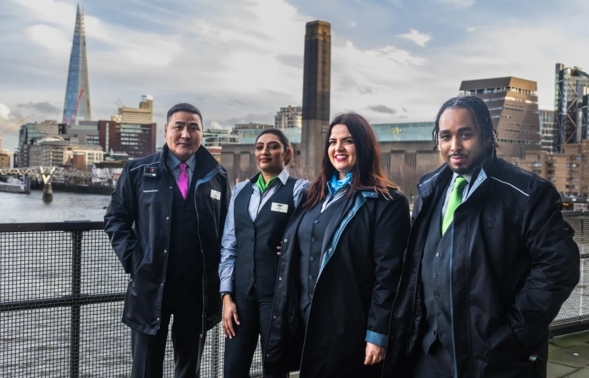 All change, please! Colourful new look for thousands of railway staff in South East – with old uniforms given second life